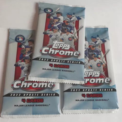 2022 Topps Chrome Update Box ( 3  Packs) Auto/SuperFractor/Rodriguez/Witt /Pena?