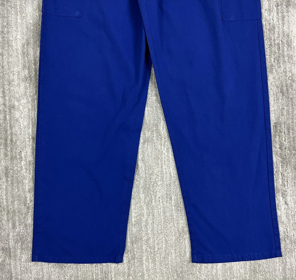 Pantalones Exfoliantes White Swan Fundamentals Medianos Azul Cintura Elástica Bolsillos para Piernas Foto 3 de 4