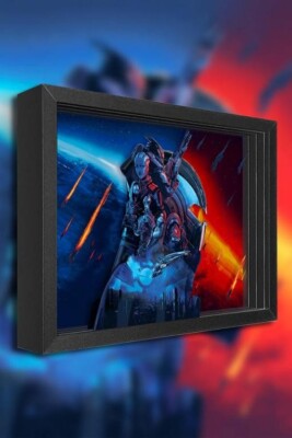 Mass Effect Key Art Shadow Box #179 - Legendary Edition Shadowbox - ARTOVISION