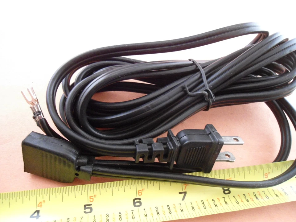 Lead Power Cord 3 ROUND PRONGS FREE ARM Kenmore 148,158,385 sewing machine LC-10 - Image 3 of 4