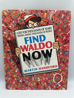 Find Waldo Now Martin Handford 1988 Hardcover US Edition Seek-And-Find Game Book