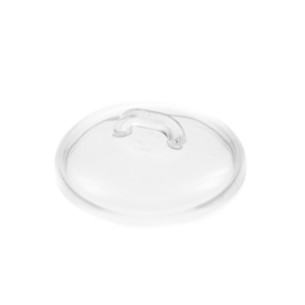 1x Lego Duplo Dish Pot Lid Transparent White Handle Kitchen 4142429 31331