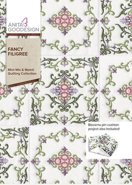 Anita Goodesign Fancy Filigree Embroidery Machine Designs CD