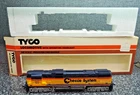 Tyco Alco Chessie System Diesel  HO Locomotive Boxed Train Lighted 1975