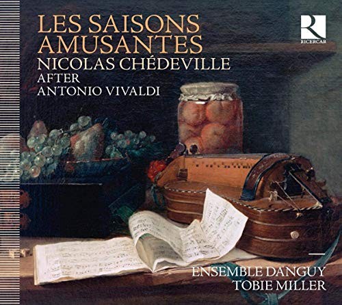 RIC398 Ensemble Danguy; Tobie Miller Chedeville: Les Saisons Amusantes CD RIC398