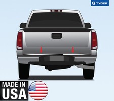 Chrome Accessories Tailgate Trim Fit 07-13 Chevy Gmc Truck 1p Chrome Accessories Tailgate Trim Fit 07-13 Chevy Gmc Truck 1p