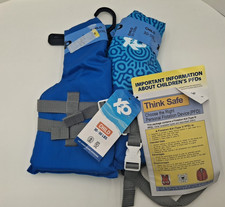 X2O Universal Child Unisex Open-Sided Life Vest/Jacket 30lbs - 50lbs, NWT
