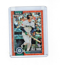 Cole Young 2026 Topps Series 1 Orange Foil /25 RC Seattle Mariners SP RARE