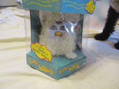 FURBY BABIES WHITE FURBY IN ORIGINAL BOX | eBay