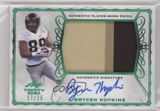 2020 Leaf Trinity Green Foil 17/25 Brycen Hopkins #PA-BH1 Patch Auto 7l6