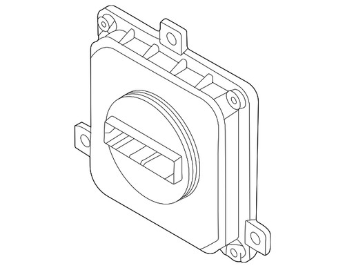 Genuine Volkswagen Headlight Control Module 992-941-572-AG