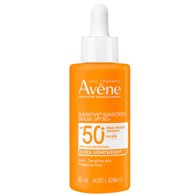 Avene Sunsitive Sunscreen Serum SPF 50+ 30ml