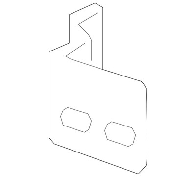 Genuine Audi Front Brace Bracket 4N0-821-297