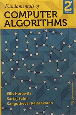 FUNDAMENTALS OF COMPUTER ALGORITHMS By Sahni Horowitz *Excellent Condition*