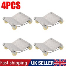 Wheel Dolly Ball Bearing Machinery Mover 4PC 1500lb per Each Car Tire Skate Tyre