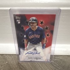 Topps 2024 S2 Baseball Stars Autos David Hamilton BSA-DH Black /199 RC