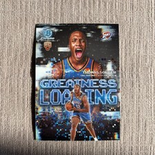 2025-26 Bowman Chrome Greatness Loading Thomas Sorber RC #GL-15 Thunder