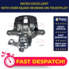 Brake Caliper fits OPEL VIVARO A 1.9D Rear Left 01 to 14 4414027 9199259 Apec