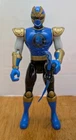 Vtg Power Rangers Ninja Storm Ninja Flash Navy Thunder Ranger Figure Bandai 2002