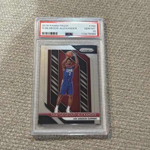 Shai Gilgeous-Alexander 2019 Prizm Rookie #184 Psa 10