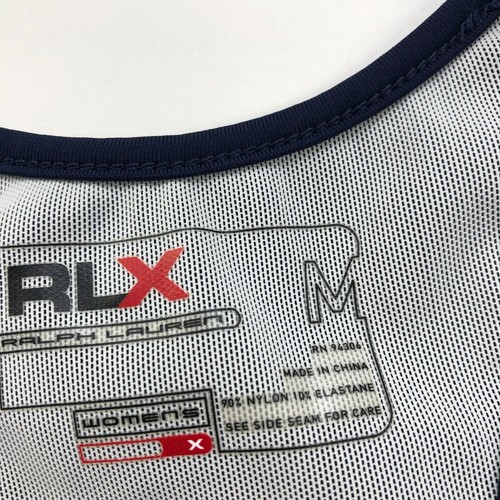Ralph Lauren RLX Medium MINT Blue Racerback Sleeveless Tennis Golf Pullover Top - Picture 8 of 11