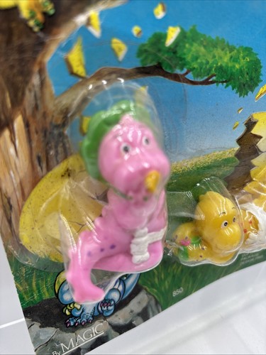 Vtg Magic Diaper Baby Dinos Figure Set Color Changing Galoob Toy Boys 1993 NOS - Picture 4 of 7