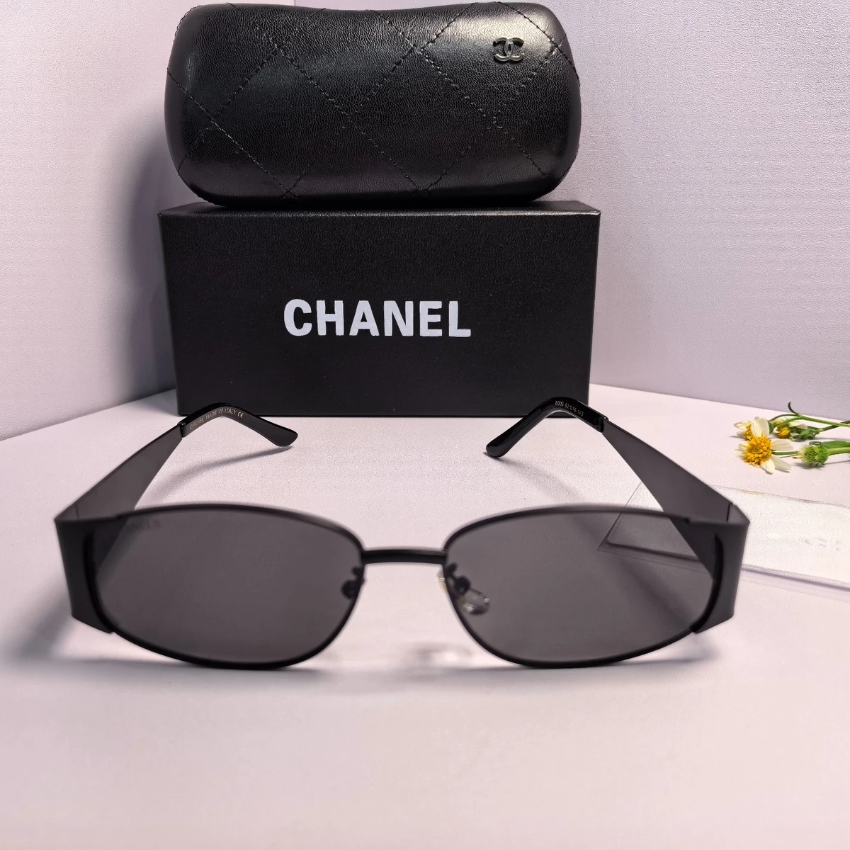 CHANEL Oval Sunglasses for Women with Vintage | eBay