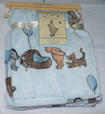 NEW Pooh Bear Collection Winnie The Pooh 30"x40" Baby Blanket New Baby Boy