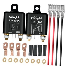  Remote Battery Disconnect Switch 12V 200A Car Anti-Theft Kill 120A-2PC