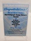 2025 Topps Chrome Pat Bryant/RJ Harvey Dual Autographs (RAW)