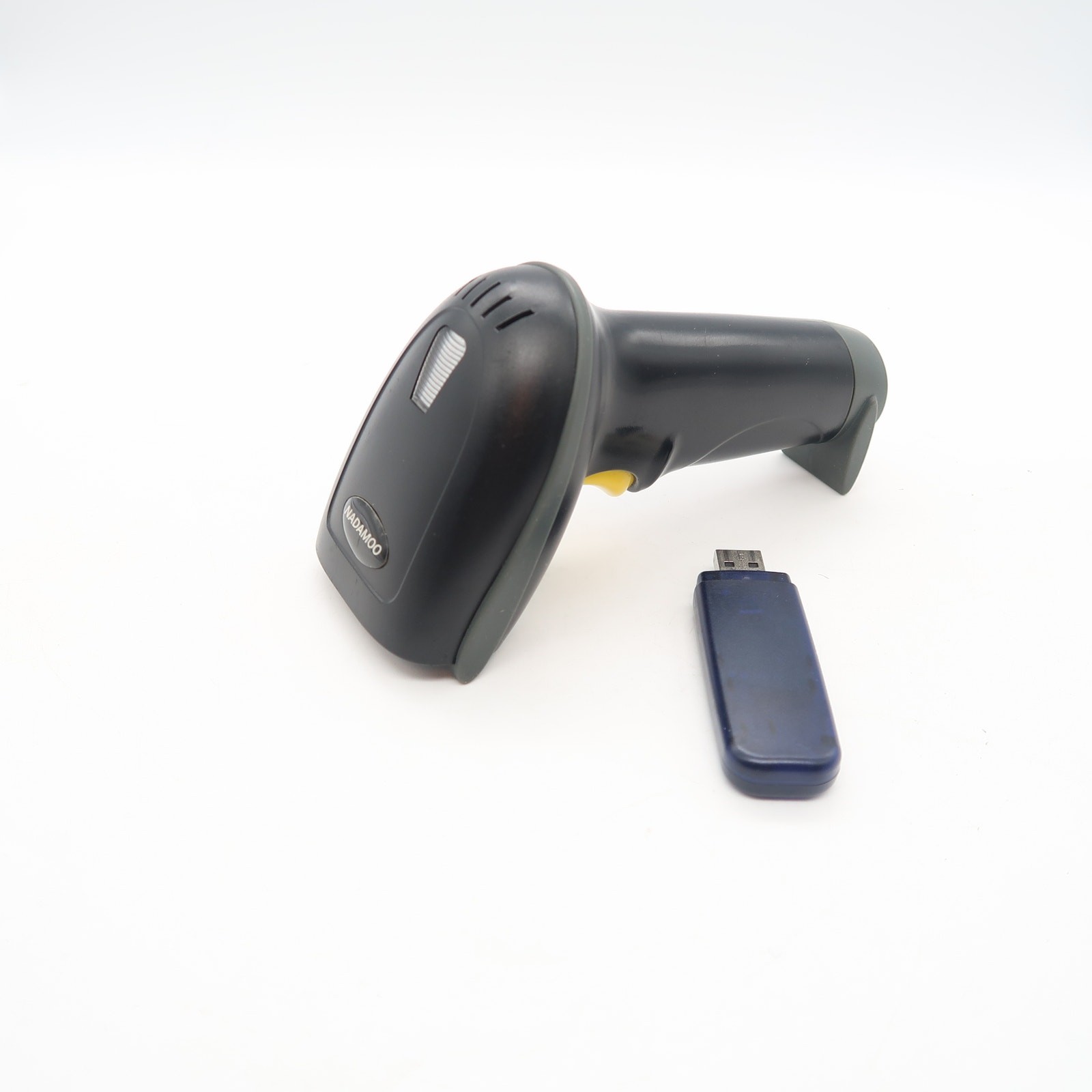 NADAMOO Bur3003, Wireless Barcode Scanner, Cordless USB Blue