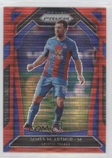 2020-21 Panini Prizm Premier League Retail Red Pulsar James McArthur #68 0h28