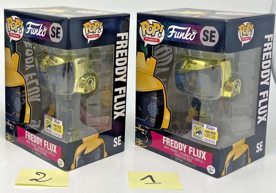 Funko Pop! Funko Freddy Flux (Sonríe) Exclusivo SDCC - LE 400 PIEZAS ¡¡Bóveda!!! Foto 2 de 4