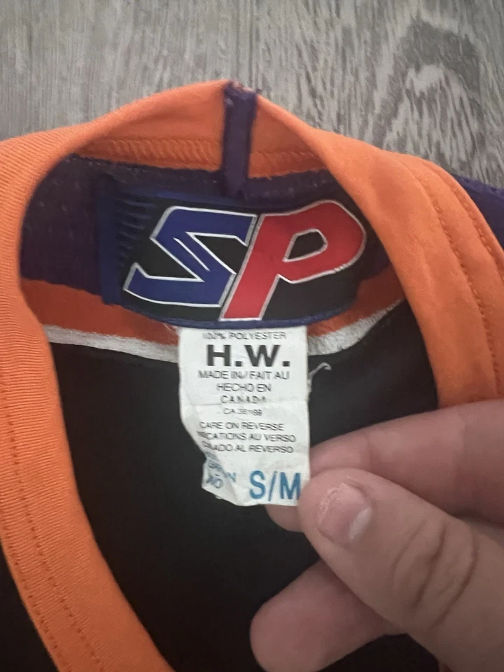 Camiseta deportiva vintage Philadelphia Phantoms YOUTH S/M negra SP AHL Foto 3 de 3