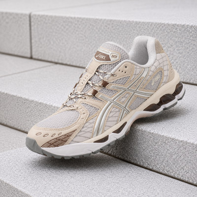 ASICS Gel-Nimbus 10.1 Concrete Feather Grey 1203A543-024 Men's Size New