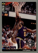 1995-96 Collector's Choice Player's Club #91 Antoine Carr - BSK