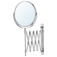 Extendable Magnifying Wall Mounted Bathroom Swivel Mirror Shaving Vanity Make Up