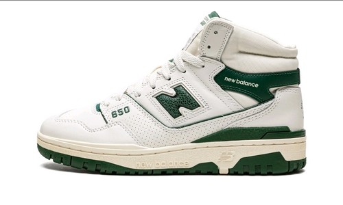 New Balance 650R  kid's Aime Leon Dore White Green BB650RL1 *SIZE -4 