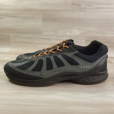 ECCO Biom Performance Sneakers Mens 47 Grey Black Orange Athletic Walking Shoes
