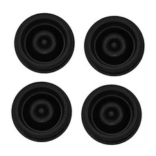 4 Pack Trailer Hub Cap Rubber Plugs, 1.98 inch plugs for 2,000 to 3,500 lb