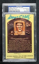 PSA/DNA 1981-96 Mike Roberts George Kelly Certified Authentic Auto HOF 4f5
