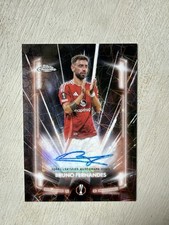 Bruno Fernandes - Black Lazer Autograph - SSP UCC 2024/25 - Manchester United