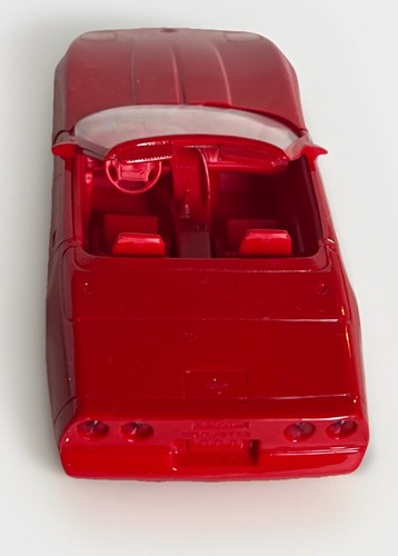 ERTL 1990 Bright Red Corvette Convertible Promo Car 1:25 Scale #6044 New - Picture 4 of 6