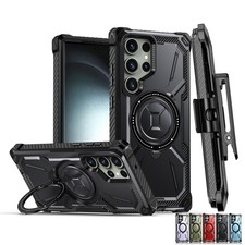 For Samsung S25 Ultra S24 S23 S22 21 Heavy Duty Defender Case/ Belt Clip Holster