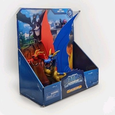 DreamWorks Dragons: The Nine Realms JUN + WU & WEI Spielset | Drache mit Figur