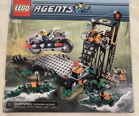 Lego AGENTS - MISSION 2: SWAMP HUNT # 8632