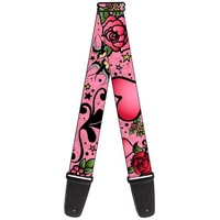 Guitar Strap - Mom & Dad Close-Up Pink W/Sparrows (Us Import) ACC NEU