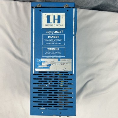 LH RESEARCH POWER SUPPLY MM31 -2 / 115. MIGHTY-MITE. UNTESTED! #6