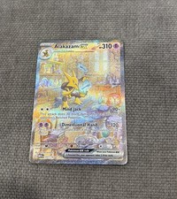 Pokémon Alakazam EX TCG Card 201/165 SV Scarlet & Violet 151 NM Condition on eBay