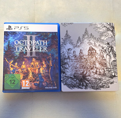 Square Enix Octopath Traveler II SteelBook Edition | PS5 | PAL | USK 12